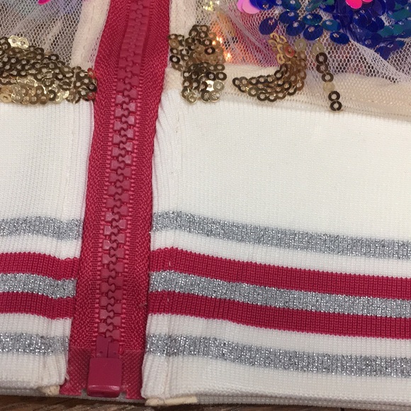 Adore Mesh Sequin Jacket size Medium - Picture 8 of 13